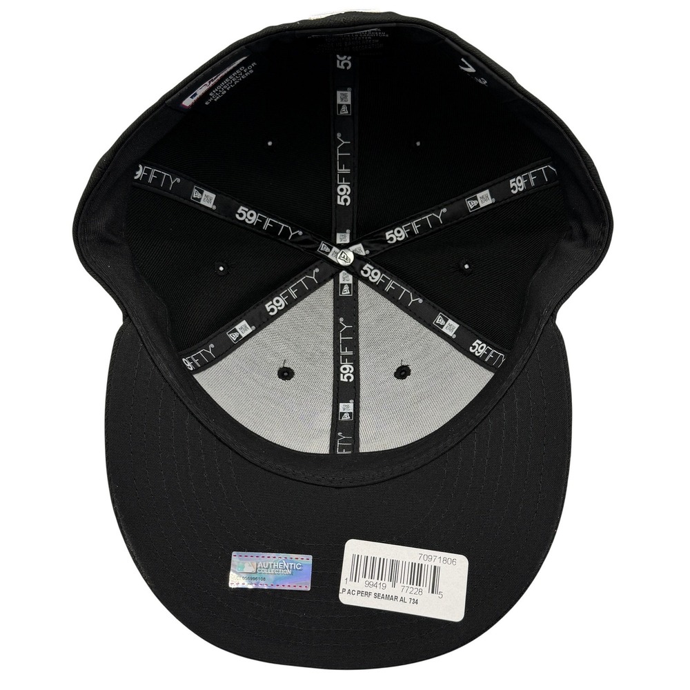 Seattle Steelheads Mariners New Era Hat Mens 7 3/4 Black Low Profile 59FIFTY NEW - Picture 7 of 10